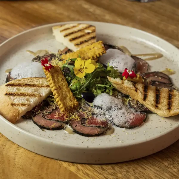Carpaccio de Alpaca