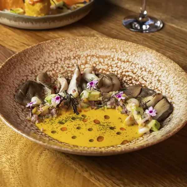 Tiradito de Callampas
